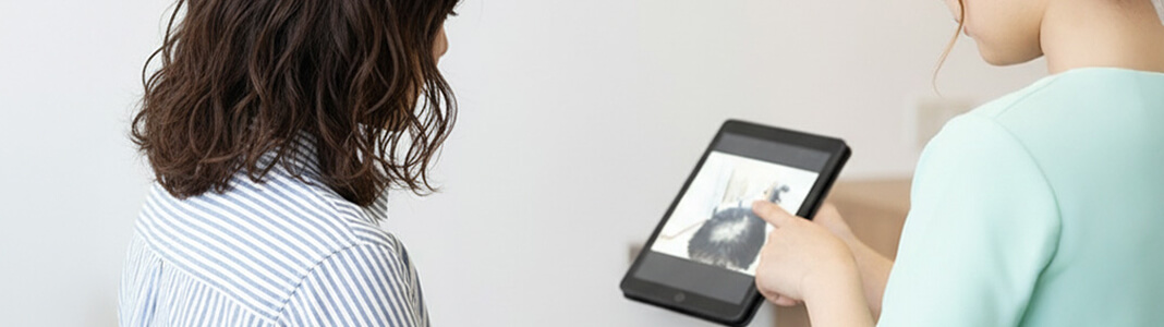 カウンセリングで髪と頭皮の悩みをヒアリング