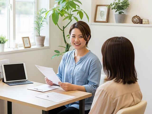 カウンセリングで髪と頭皮の悩みをヒアリング