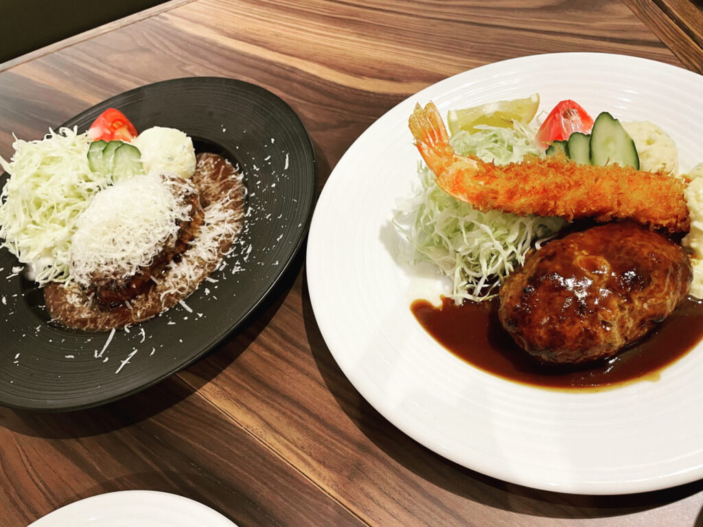 ハンバーグ定食